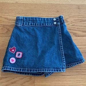 Oshkosh denim skort for girl - 4T